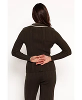 Petal and Pup Women's Alondra Cardigan Knit Top