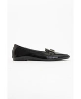Women's Zarina Leather Pointed Toe Flats