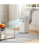 Homcom 10000 Btu Mobile Air Conditioner for Cooling and Dehumidifying