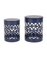 Outdoor Metal S/2 end table