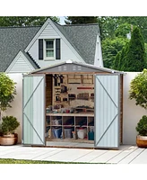 Iron-Wood Tool Shed, Nature & Function (4x6ft)