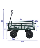 Cart Garden cart trucks make it easier to transport firewood