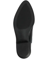 Journee Collection Women's Underwood Cuban Heel Casual Comfort Ankle Booties