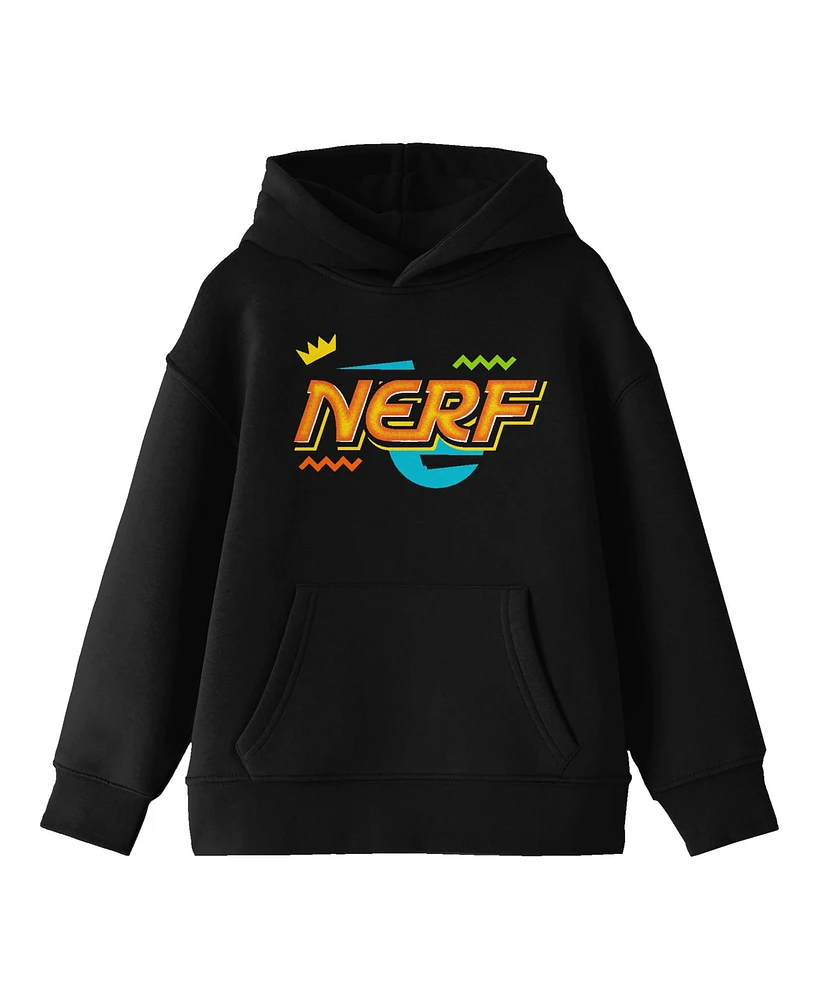 Nerf Boys Shapes Youth Black Hoodie-xl