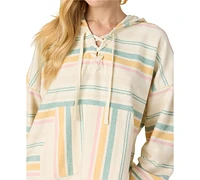 O'Neill Juniors' Solstice Tie-Front Hoodie
