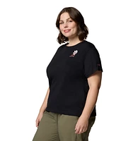 Columbia Plus Rolling Bend Graphic Short Sleeve Top