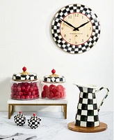 Mackenzie-Childs Courtly Checks Teapot Salt & Pepper Set