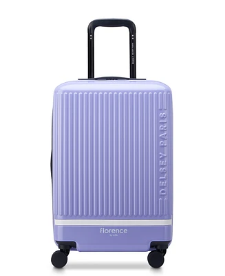 florence by mills x Delsey Paris 20" Spin Me Away Expandable Carry-On Spinner Upright