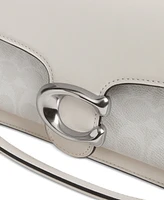 Coach Coated Canvas Signature Tabby Shoulder Bag 26 Refresh