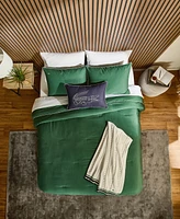 Lacoste Home Cable Cotton Throw 50" x 70"