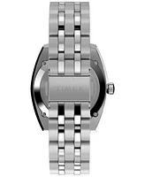 Timex Men's Mechanical Automatic Silver-Tone Stainless Steel Watch, 39mm