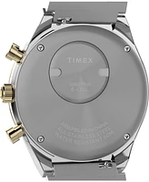 Timex Men's Analog Two-Tone Stainless Steel Watch, 40mm