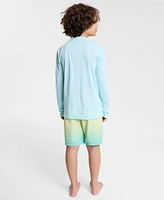 Hurley Big Boys Icon Long Sleeve T Shirt First Light Swim Shorts