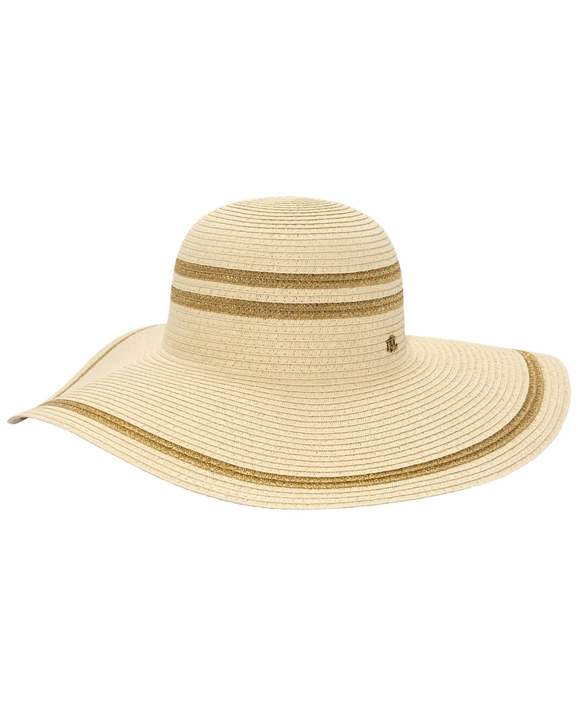 Lauren Ralph Stripe Sun Hat
