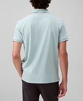 Calvin Klein Men's Regular-Fit Smooth Cotton Monogram Logo Polo Shirt