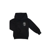 BinkyBro Toddler Boys Powder Skelly Hood Black Hoodie