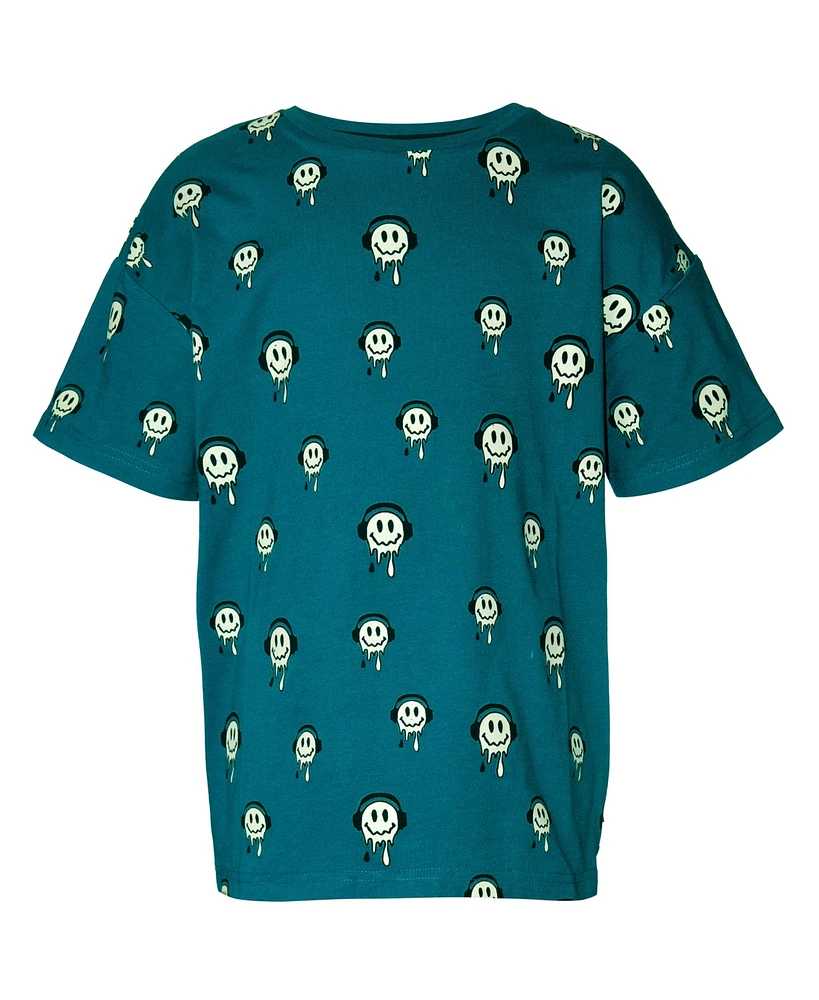 Univibe Big Boys Ezra Short Sleeve Crew T-Shirt