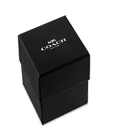 Coach Women's Kitt Black Silicone Strap Watch, 35.4mm
