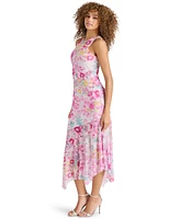 Steve Madden Women's Lanetta Asymmetric-Hem Maxi Dress