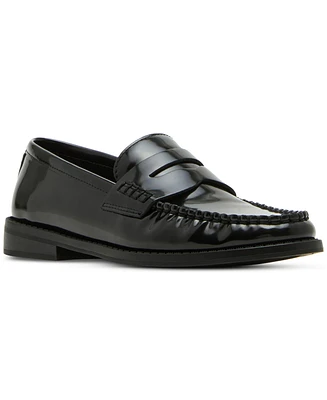 Madden Girl Prep Moc-Toe Tailored Loafer Flats