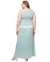 Alex Evenings Plus Lace Dress & Jacket
