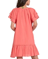 Elan Women's Ruffle-Sleeve Dress