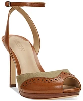 Lauren Ralph Women's Kyla Wingtip Dress Sandals