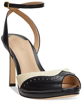 Lauren Ralph Lauren Women's Kyla Wingtip Dress Sandals