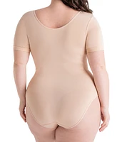 Shapermint Essentials Women's Short Sleeve Bodysuit 95006
