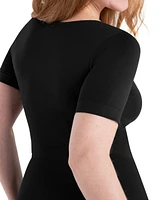 Shapermint Essentials Women's Scoop Neck Shaping T-Shirt 48001