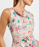 En Saison Women's Nayeli Printed Mini Dress