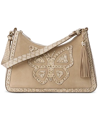 Brahmin Esme Wind Chime Sapelo Small Leather Shoulder Bag