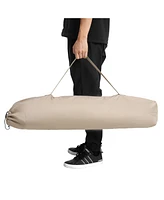 2x Folding Hammock Rocking Chairs, Portable, Adjustable, with Bag - Khaki