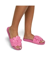 Roxy Women's Flower Girl Slip-On Flat Sandals