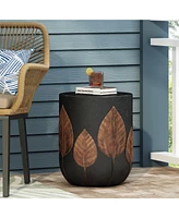 Outdoor LightWeight Concrete Side Table