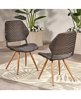 Wicker Patio Dining Chairs - Stylish & Durable Outdoor Seating