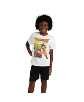 Dragon Ball Z Boys 3-Pack Set - Includes Two Tees and Mesh Shorts-xxl