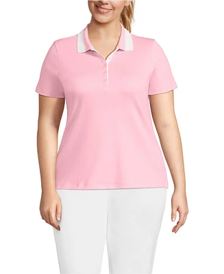Lands' End Plus Supima Cotton Polo Shirt