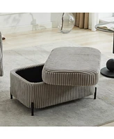 Gray Ottoman for Home