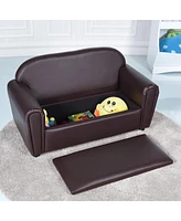 Kids Sofa Armrest Chair with Storage Function