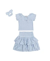 Derek Heart Big Girls Skort and Top Set