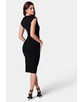 Bebe Women's Applique Pencil Dress