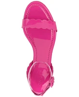 On 34th Women's Pathina Scalloped Block Heel Sandals