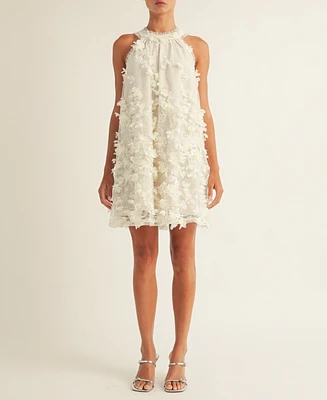 Arose Studio, Inc Women's Jacey Embellished Sleeveless Shift Dress