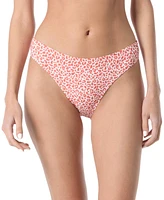 Vince Camuto Women's Leopard-Print High-Cut Bikini Bottoms