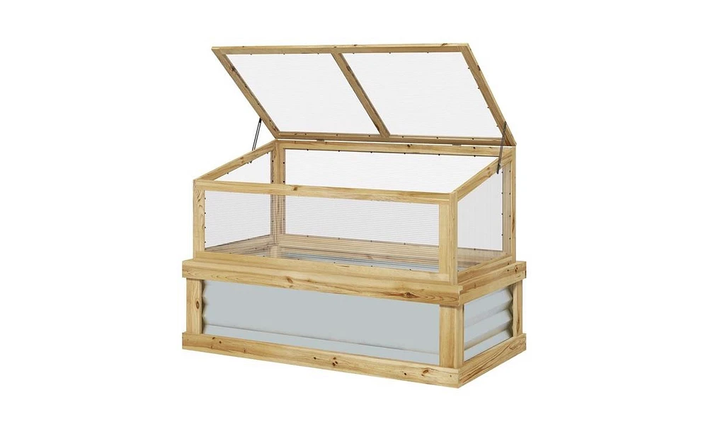 Flower Bed Greenhouse for Optimal Plant Growth Durable and Versatile Garden Shelter