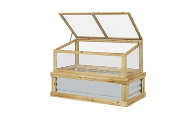 Flower Bed Greenhouse for Optimal Plant Growth Durable and Versatile Garden Shelter