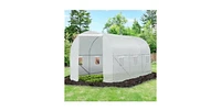 Outdoor Greenhouse - Durable Plant Shelter with Pe Cover for Year-Round Growing