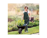 4 Pack Steel Foldable Fence Arch Trellis Panel Animal Barrier