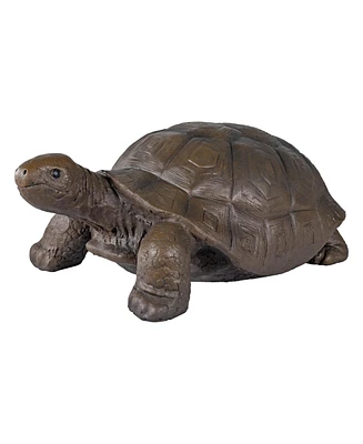 Glass Fiber Reinforced Tortoise Garden Statue - Indoor or Outdoor Use - Talia - 29" W